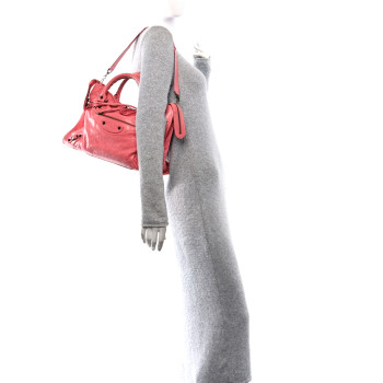 BALENCIAGA Agneau Classic Hardware City Rose Jaipur