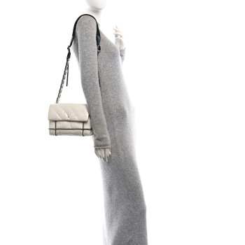 ALEXANDER WANG Calfskin Quilted Halo Xbody Bag White ALEXANDER WANG Calfskin Quilted Halo Xbody Bag White