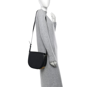 ALEXANDER WANG Calfskin Small Lia Sling Black Pale Gold Hardware ALEXANDER WANG Calfskin Small Lia Sling Black Pale Gold Hardware