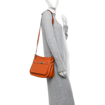 HERMES Taurillon Clemence Jypsiere 28 Orange HERMES Taurillon Clemence Jypsiere 28 Orange