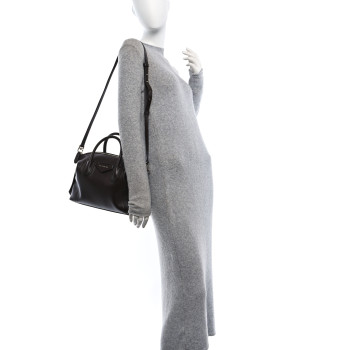 GIVENCHY Smooth Calfskin Small Soft Antigona Dark Brown GIVENCHY Smooth Calfskin Small Soft Antigona Dark Brown