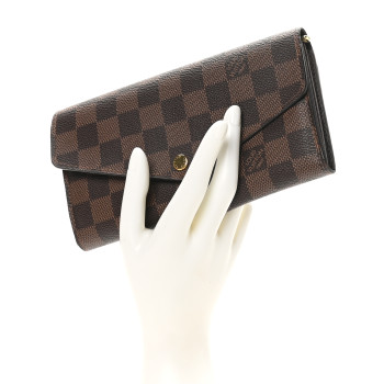 LOUIS VUITTON Damier Ebene Sarah Wallet NM LOUIS VUITTON Damier Ebene Sarah Wallet NM