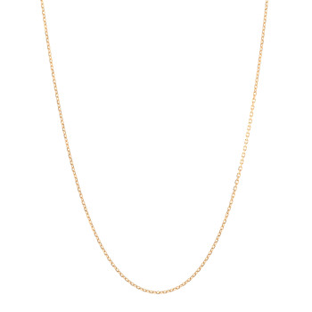 VAN CLEEF & ARPELS 18K Yellow Gold Trace Chain Necklace