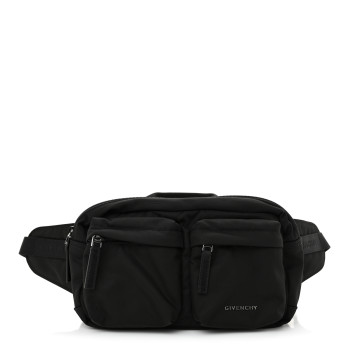 GIVENCHY Nylon Essential U Belt Bag Black GIVENCHY Nylon Essential U Belt Bag Black