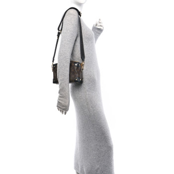 LOUIS VUITTON Monogram Petite Malle Souple Black LOUIS VUITTON Monogram Petite Malle Souple Black