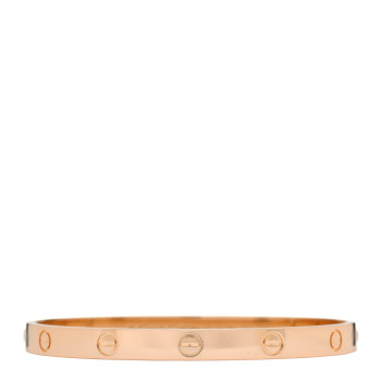 CARTIER 18K Pink Gold LOVE Bracelet 19