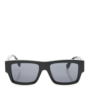 FENDI Acetate Square Sunglasses FE40118F Black
