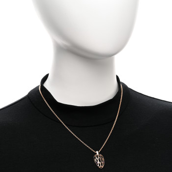 BULGARI 18K Rose Gold Amethyst Serpenti Seduttori Pendant Necklace BULGARI 18K Rose Gold Amethyst Serpenti Seduttori Pendant Necklace