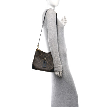 LOUIS VUITTON Monogram Odeon PM Black LOUIS VUITTON Monogram Odeon PM Black