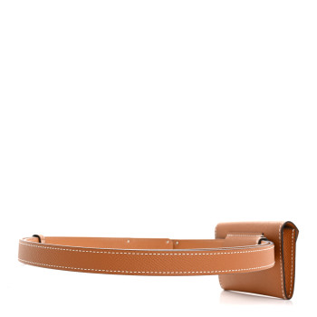 HERMES Epsom Kelly Pocket Belt Gold HERMES Epsom Kelly Pocket Belt Gold