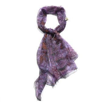 HERMES Silk Mousseline Imprimee La Charmante Aux Animaux Stole Rose Mauve Turquoise HERMES Silk Mousseline Imprimee La Charmante Aux Animaux Stole Rose Mauve Turquoise