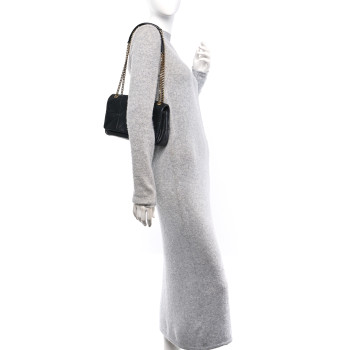 SAINT LAURENT Lambskin Patchwork Monogram Medium Jamie Black SAINT LAURENT Lambskin Patchwork Monogram Medium Jamie Black