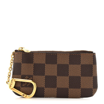 LOUIS VUITTON Damier Ebene Key Pouch LOUIS VUITTON Damier Ebene Key Pouch
