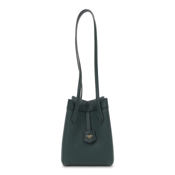 FENDI Vitello Cher Grace Mini Fendi Origami Verde Inglese