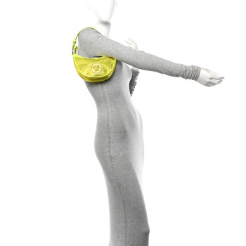 VERSACE Crystal La Medusa Mini Repeat Hobo Tropical Yellow VERSACE Crystal La Medusa Mini Repeat Hobo Tropical Yellow