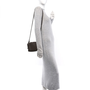 BOTTEGA VENETA Nappa Intrecciato Mini Loop Camera Bag Light Brown BOTTEGA VENETA Nappa Intrecciato Mini Loop Camera Bag Light Brown