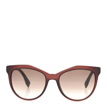 FENDI Acetate Cat Eye Sunglasses FF 0049/S Havana