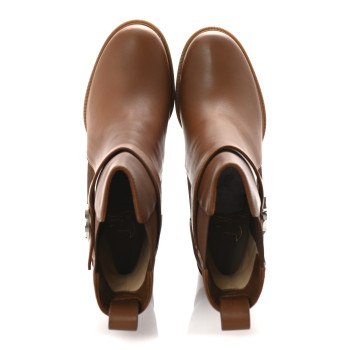 CHRISTIAN LOUBOUTIN Calfskin CL Chelsea Lug 100 Booty 40 Cuoio CHRISTIAN LOUBOUTIN Calfskin CL Chelsea Lug 100 Booty 40 Cuoio