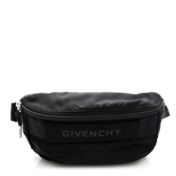 GIVENCHY Nylon G-Trek Bum Bag Black GIVENCHY Nylon G-Trek Bum Bag Black