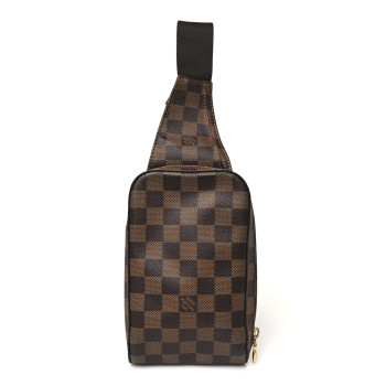 LOUIS VUITTON Damier Ebene Geronimos LOUIS VUITTON Damier Ebene Geronimos