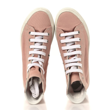 SAINT LAURENT Canvas Womens Malibu High Top Sneakers 37 Ballet Pink SAINT LAURENT Canvas Womens Malibu High Top Sneakers 37 Ballet Pink