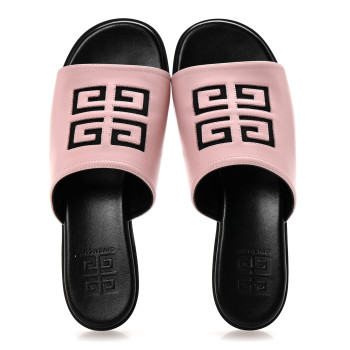 GIVENCHY Lambskin Mesh 4G Sandals 37 Blush Pink GIVENCHY Lambskin Mesh 4G Sandals 37 Blush Pink