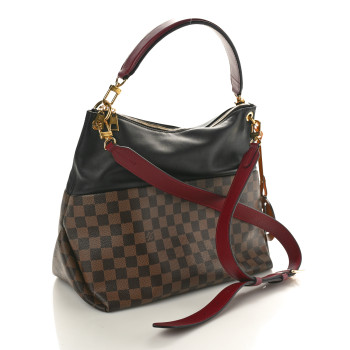 LOUIS VUITTON Damier Ebene Calfskin Maida Black LOUIS VUITTON Damier Ebene Calfskin Maida Black