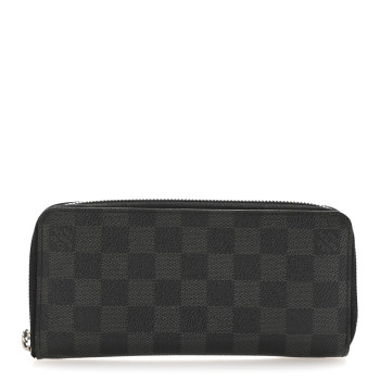 LOUIS VUITTON Damier Graphite Zippy Wallet Vertical LOUIS VUITTON Damier Graphite Zippy Wallet Vertical