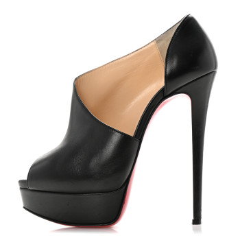CHRISTIAN LOUBOUTIN Calfskin Verita 150 Booties 36 Black CHRISTIAN LOUBOUTIN Calfskin Verita 150 Booties 36 Black
