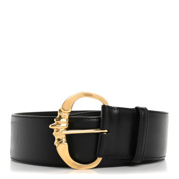 CELINE Smooth Calfskin Camrat Belt 75 30 Black CELINE Smooth Calfskin Camrat Belt 75 30 Black