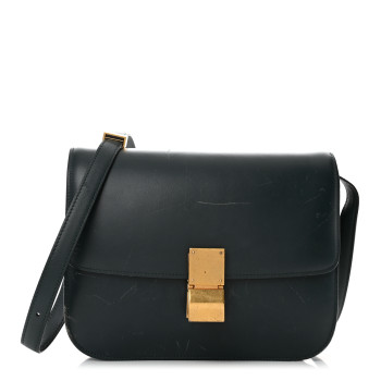 CELINE Box Calfskin Medium Classic Box Flap Bag Amazone CELINE Box Calfskin Medium Classic Box Flap Bag Amazone