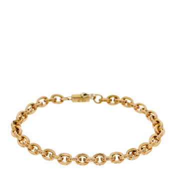 CHROME HEARTS 22K Yellow Gold Paperclip Bracelet