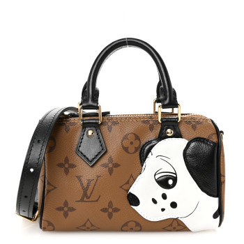 LOUIS VUITTON Reverse Monogram Dog Animation Nano Speedy LOUIS VUITTON Reverse Monogram Dog Animation Nano Speedy