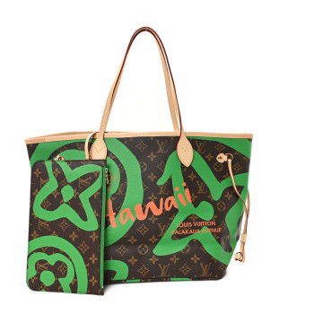 LOUIS VUITTON Monogram Tahitienne Hawaii Neverfull MM LOUIS VUITTON Monogram Tahitienne Hawaii Neverfull MM