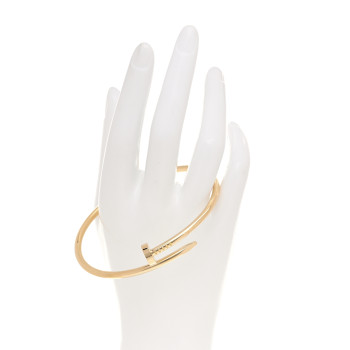 CARTIER 18K Yellow Gold Juste Un Clou Bracelet 20