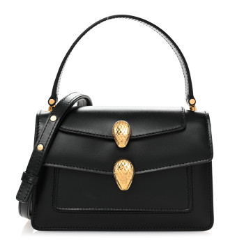 BULGARI X ALEXANDER WANG Calfskin Serpenti Forever Belt Bag Black BULGARI X ALEXANDER WANG Calfskin Serpenti Forever Belt Bag Black