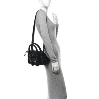 CHLOE Buffalo Mini Edith Sepia Black CHLOE Buffalo Mini Edith Sepia Black