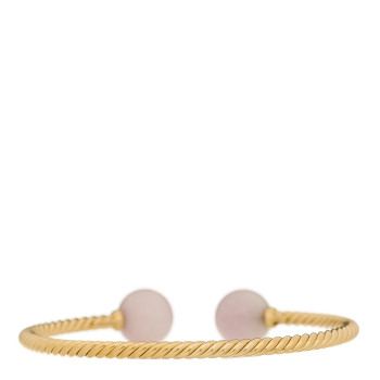DAVID YURMAN 18K Yellow Gold Kunzite 12.5mm Solari Bead Bracelet DAVID YURMAN 18K Yellow Gold Kunzite 12.5mm Solari Bead Bracelet
