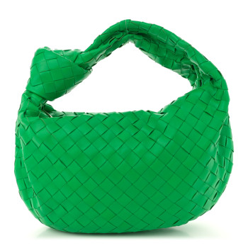 BOTTEGA VENETA Nappa Intrecciato Teen Jodie Hobo Parakeet BOTTEGA VENETA Nappa Intrecciato Teen Jodie Hobo Parakeet