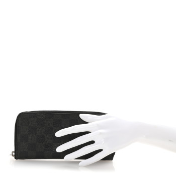 LOUIS VUITTON Damier Graphite Zippy Wallet Vertical LOUIS VUITTON Damier Graphite Zippy Wallet Vertical
