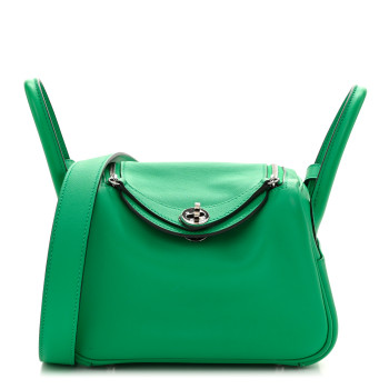 HERMES Swift Verso Mini Lindy 20 Menthe Vert Bosphore HERMES Swift Verso Mini Lindy 20 Menthe Vert Bosphore