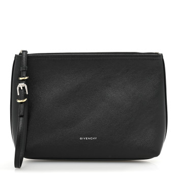 GIVENCHY Calfskin Voyou Pouch Black GIVENCHY Calfskin Voyou Pouch Black