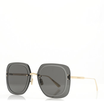 CHRISTIAN DIOR UltraDior SU Sunglasses Gold Blue