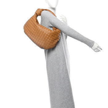BOTTEGA VENETA Nappa Intrecciato Small Jodie Caramel BOTTEGA VENETA Nappa Intrecciato Small Jodie Caramel