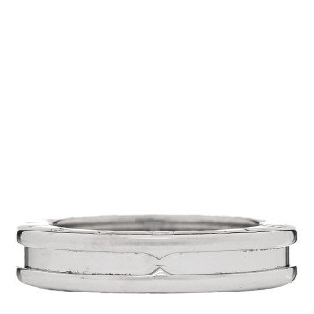 BULGARI 18K White Gold B.Zero1 One-Band Ring 53 6.5 BULGARI 18K White Gold B.Zero1 One-Band Ring 53 6.5